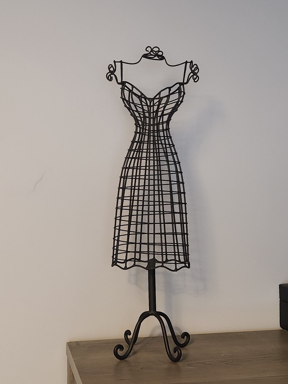 Metal Dress Form ( For Decor Or Jewelry Holder )